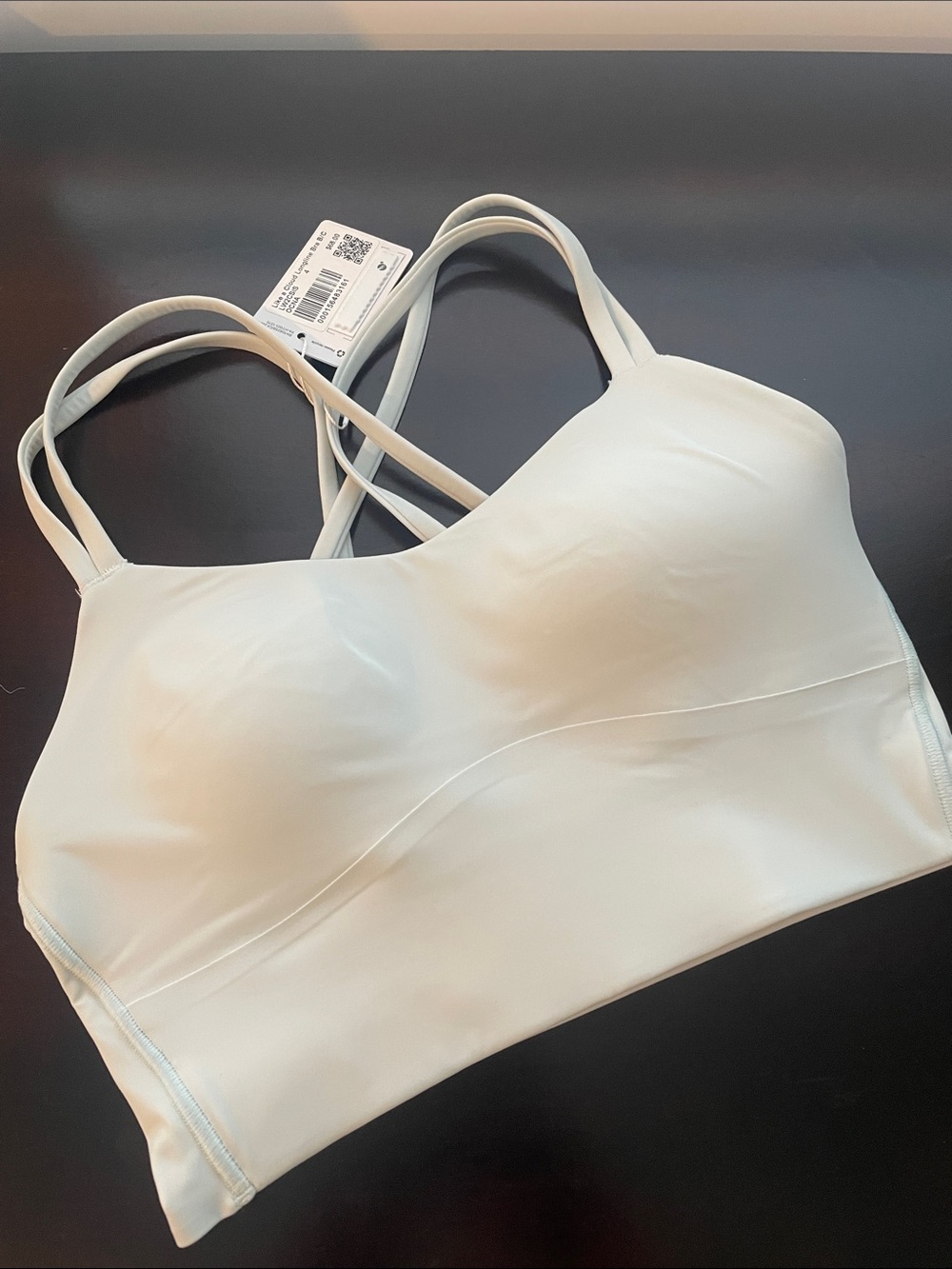 Lululemon NWT Like a cloud long-line bra B/C light blue